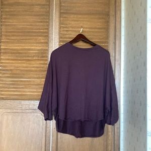 Uniqlo cute Purple Top